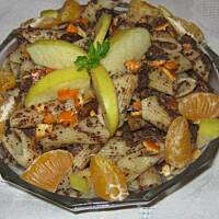 Wigilijny makaron z makiem