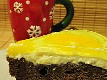 Fot. MIENTA, Ciasto pomarańczowo kakaowe