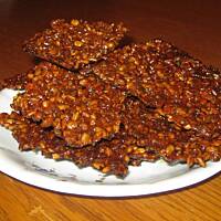 Miodowo słonecznikowe łamańce