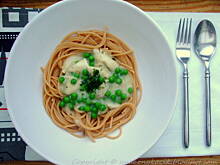 Fot. kasia_sach, Biały sos gulaszowy z gotowanym kurczakiem