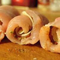 Roladki z kurczaka i salami