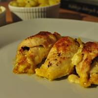 Roladki z kurczaka i salami