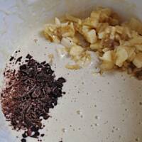 Puszyste gofry bananowe