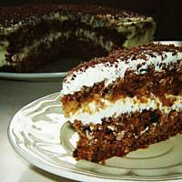 Kokosowo-marchewkowy tort