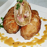 Rolady wieprzowe z kiszoną kapustą