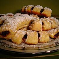 Ciastka półfrancuskie "grzebyki"