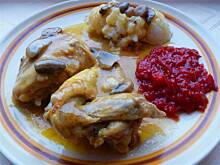 Fot. Mama - Różyczki, Kurczak w sosie z pieczarkami - Seria tanie obiady