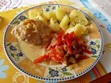 Fot. Anna Z, Filet z indyka w sosie musztardowym