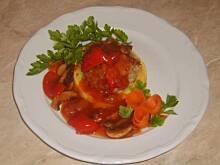 Fot. beatkaa153, Zapiekana cukinia z sosem