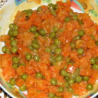 Groszek z marchewką