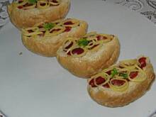 Fot. katarzynka455, Zapiekane bułkowe łódeczki