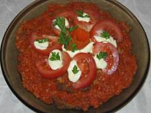 Fot. katarzynka455, Pieczarki w marchewkowym sosie prawie po grecku