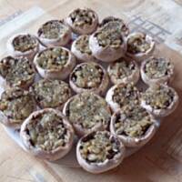 Pieczarki nadziewane