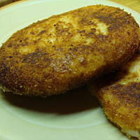 Serowe kotlety z ziemniaków