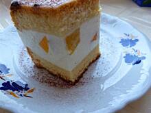 Fot. Mama - Różyczki, Ciasto serowo - brzoskwiniowe wg Ani