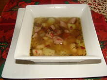 Fot. bahus, Zupa fasolowa z kiełbasą