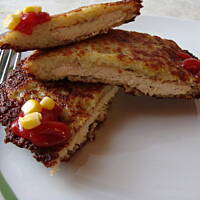 Placki ziemniaczane-"faszerowane"