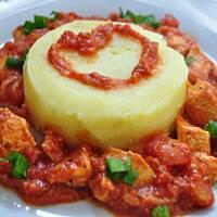 Kurczak z pomidorami i parmezanem