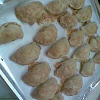 Pierożki drożdżowe "Czarcie"