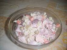 Fot. kuchniahanny, Sałatka z wędzonym kurczakiem