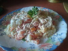 Fot. Kolorowa75, sałatka rosołowa- najprostsza na świecie