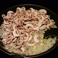 Paprykowe placuszki z pieczarkami!