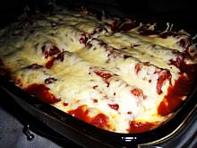Fot. natalka1, Cannelloni z miesem i pieczarkami w sosie pomidorowym
