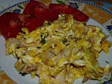 Fot. Anna Z, Jajecznica z kurczakiem