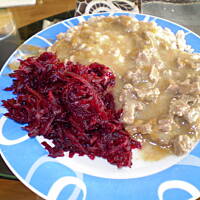 sałatka z buraków (mama karmiąca)