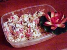 Fot. baryz1, Sałatka z ryżem ,warzywami i sosem tatarskim