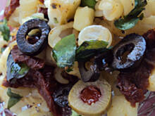 Fot. przejs, Sałatka z suszonymi pomidorami