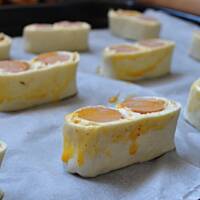 Zawijańce z parówką