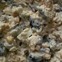 Sałatka ryżowa z czerwona fasola