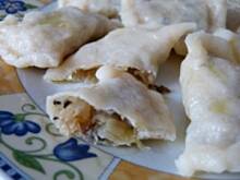 Fot. Anna Z, Pierogi z kapustą kiszoną i grzybami