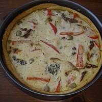 Quiche (Kisz) z warzywami