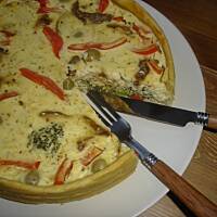 Quiche (Kisz) z warzywami