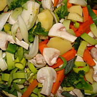 Warzywa z piekarnika