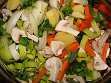 Fot. emocja, Warzywa z piekarnika