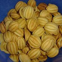 Orzeszki z kremem czekoladowym lub kremem kokosowym