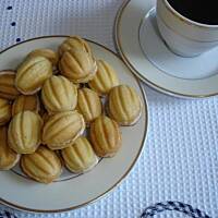 Orzeszki z kremem czekoladowym lub kremem kokosowym