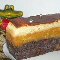 Makowiec z jabłkami