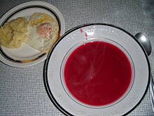 Fot. Bacia, Zupa buraczkowa według mojej babci