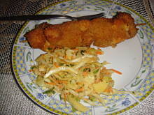 Fot. aneska, Szaszłyki panierowane z patelni