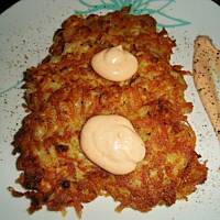 Placki z ziemniakow i kapusty kiszonej