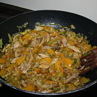 porowa potrawka z kurczaka