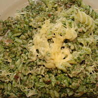 Makaron z mięsem mielonym i szpinakiem - pycha!