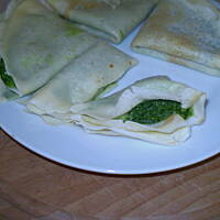 naleśniki ze szpinakiem (mama karmiąca)