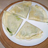 naleśniki ze szpinakiem (mama karmiąca)