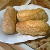 Parówki w cieście drożdżowym a'la hot-dogi