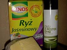 Fot. monika0204, Ryż z olejem z pestek dyni i z serem